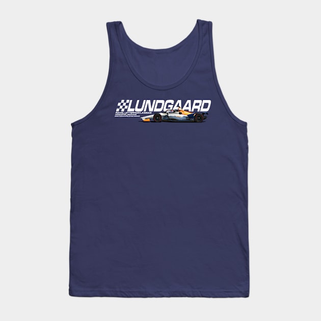 Christian Lundgaard 2022 (white) Tank Top by Sway Bar Designs